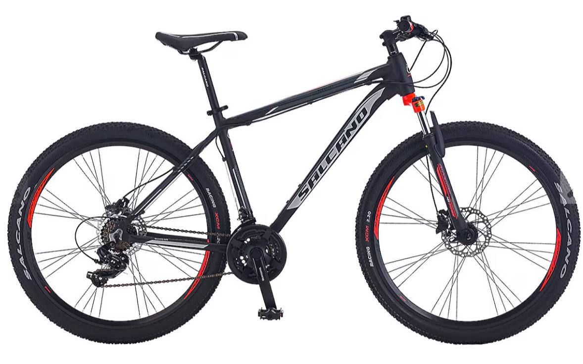 Salcano NG650 29 Hidrolik Disk Fren 21'' Mat Siyah Kırmızı Siyah Dağ Bisikleti