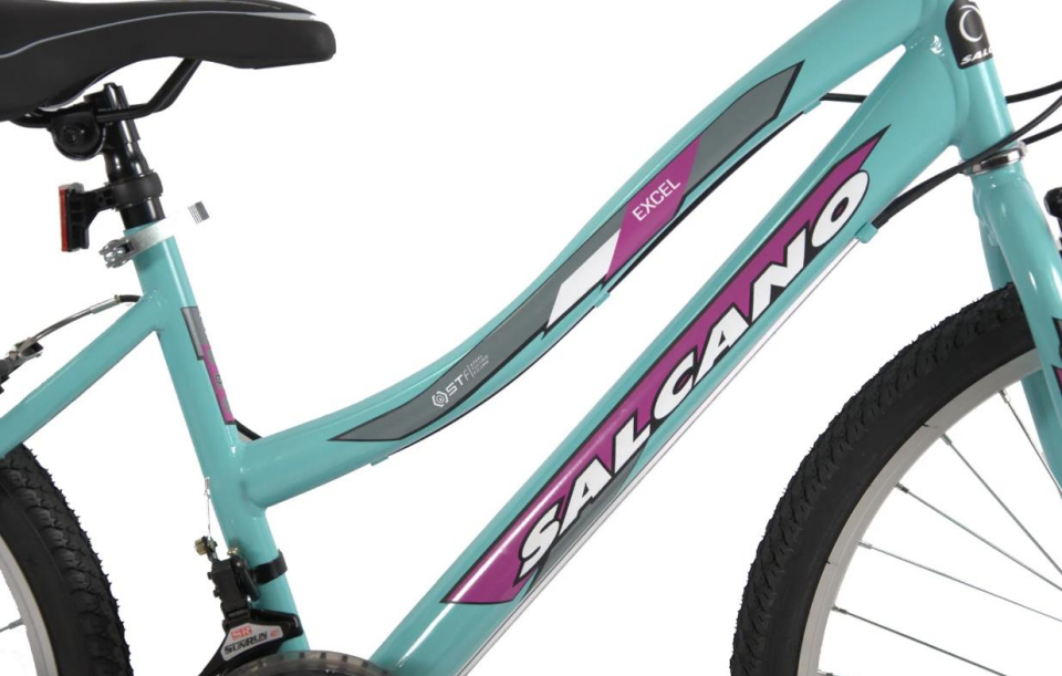 Salcano Excel 26 Lady Turkuaz Pembe Kız Dağ Bisikleti