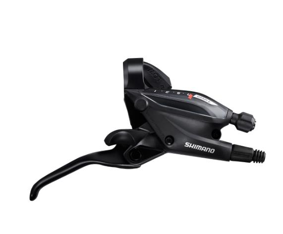 SHIMANO Vites/Fren Kolu (Düz Gidon, Hidrolik Disk Fren için) ST-EF505-7R 7-vites EZ FIRE PLUS 2050 mm