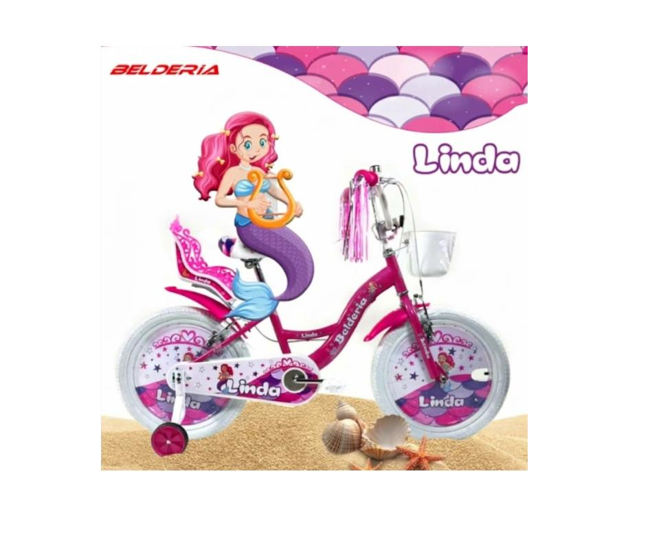 Belderia Linda 14 Jant Pembe Çocuk Bisikleti