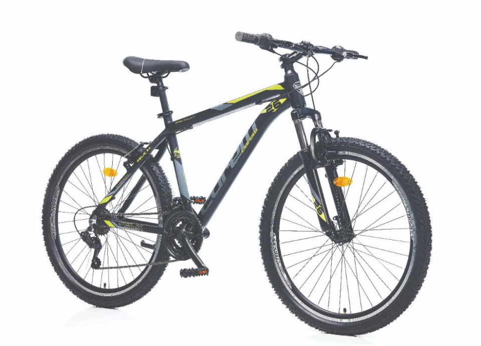 Corelli Felix 3.3 29 Jant V Fren Siyah Sarı Dağ Bisikleti