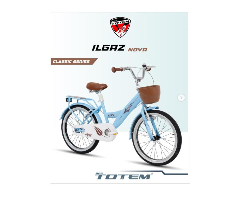 Totem Ilgaz Classic 20 jan Çocuk Bisikleti Bebe Mavisi
