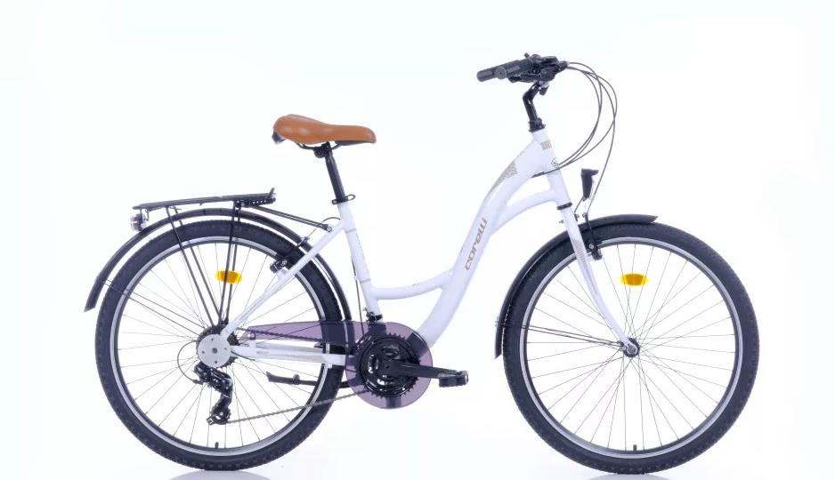 Corelli Glowie 28 Jant 48Cm White Cooper Beyaz Bakır Şehir Bisikleti
