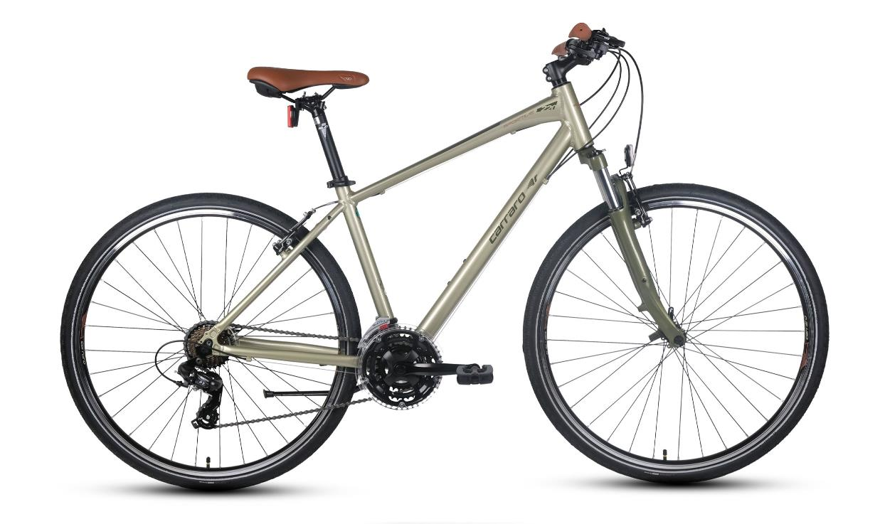 Carraro Sportive 220 457H Şehir Bisikleti Lime Koyu Yeşil Kahverengi