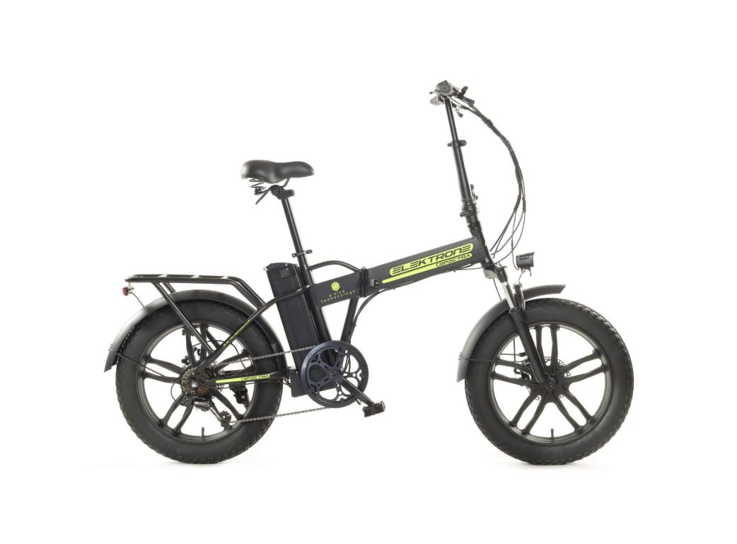 Elektrone Spectra Katlanır E- Bİke Mat Siyah Neon Sarı