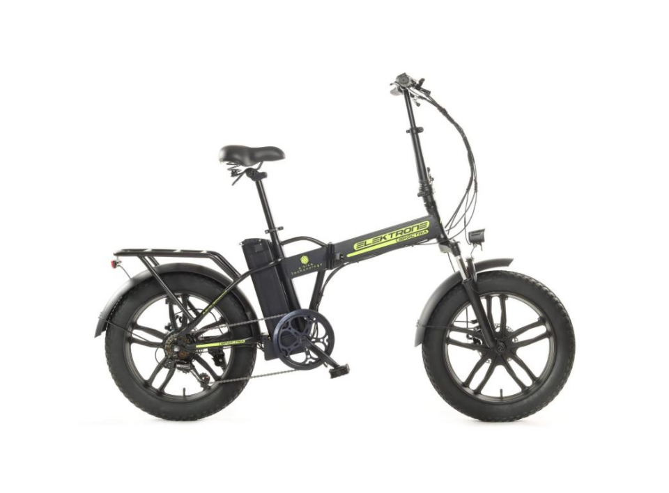 Elektrone Spectra Katlanır E- Bİke Mat Siyah Neon Sarı