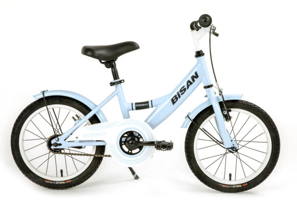 Bisan Pony 16 Jant Turkuaz Siyah Vitessiz Çocuk Bisikleti