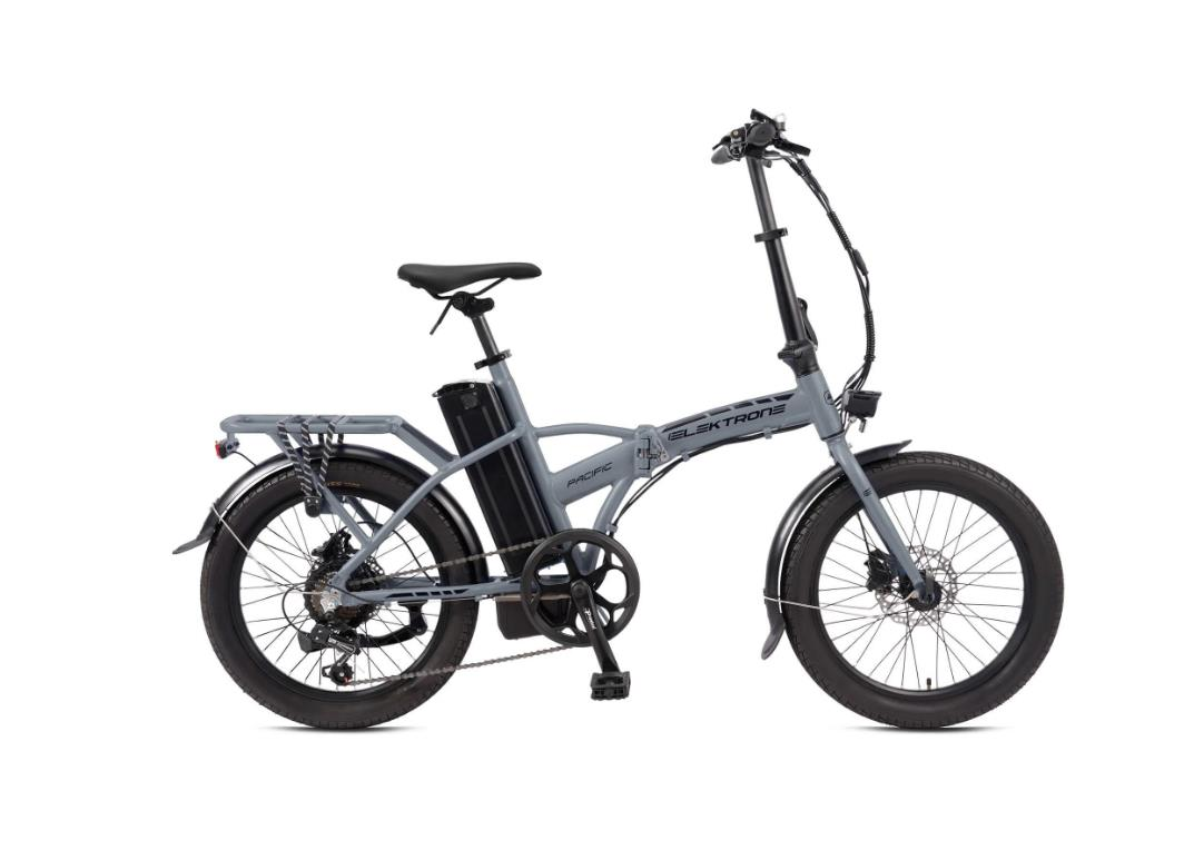 Elektrone Pasific 20 Hidrolik Dİsk Fren Katlanır E- Bike Nardo Gri Siyah