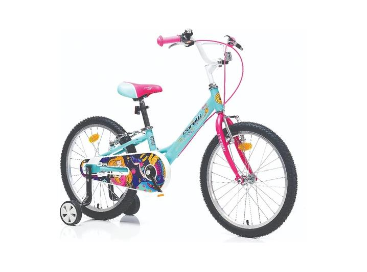 Corelli Moogıe 16 Jant Yeşil Pembe Mor Çocuk Bisikleti