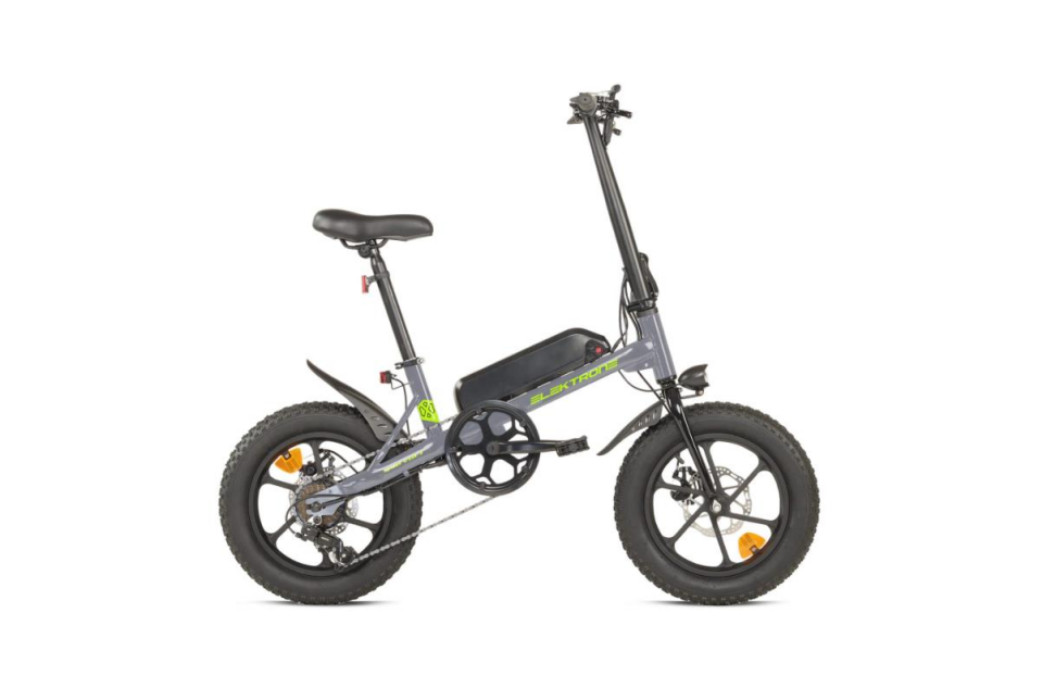 Elektrone Mini Volt 16 Jant Elektrikli Bisiklet Nardo Gri Neon Sarı
