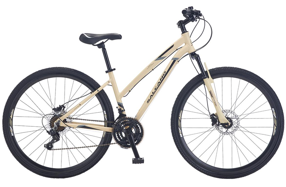 Salcano City Explorer Ünisex Hd 16'' Mat Krem Siyah Şehir Gezi Bisikleti