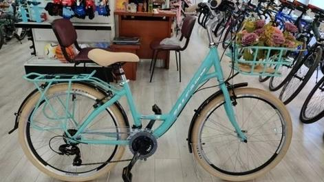 Salcano Flyer 26 Mat Turkuaz Gümüş 21 Vites Şehir Bisikleti