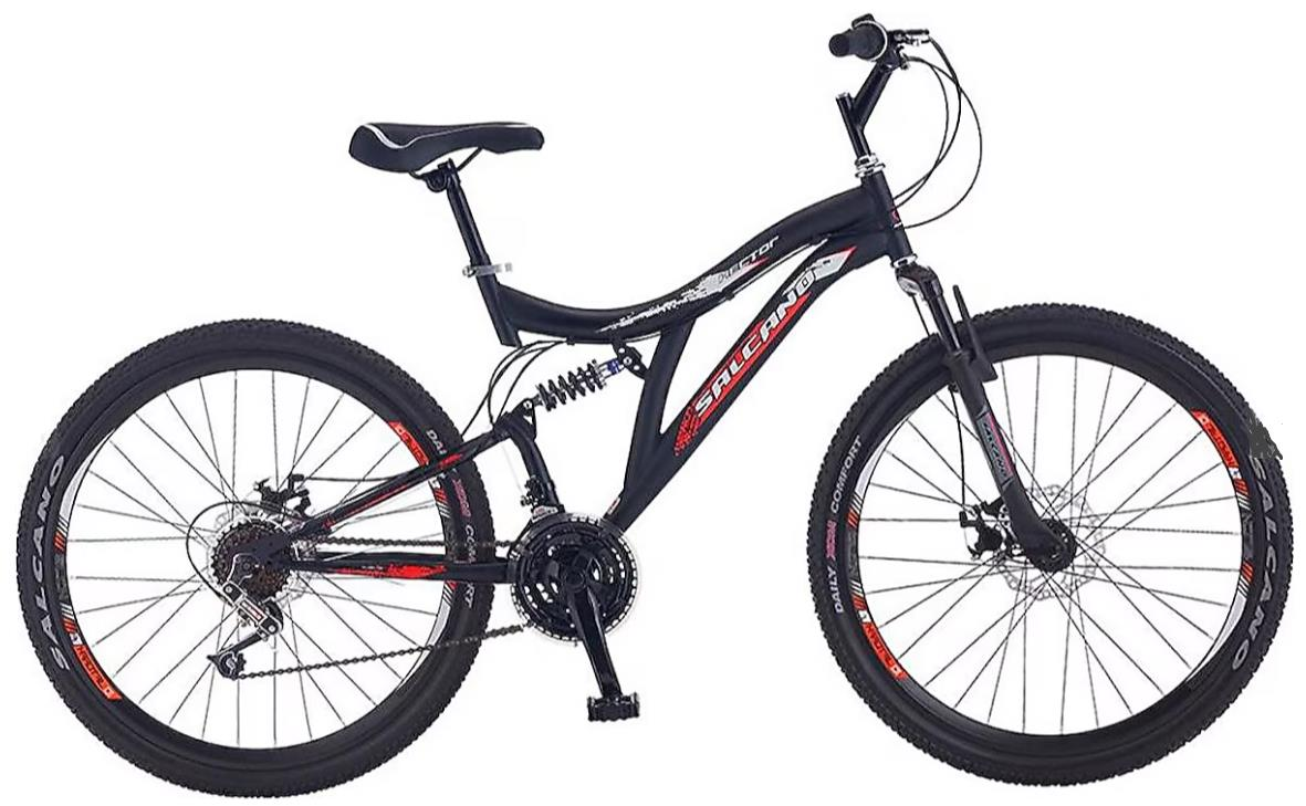 Salcano Hector 26 Mekanik Dİsk Fren 21 Vites Siyah Mavi Dağ Bisikleti