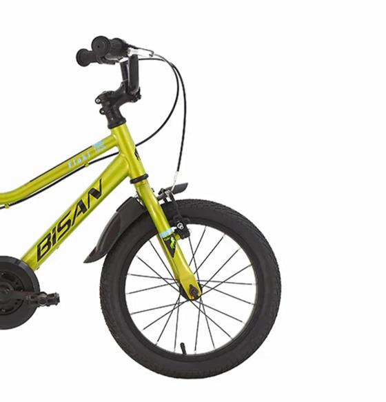 Bisan Floki 16 Jant Yeşil Siyah Çocuk Bisikleti