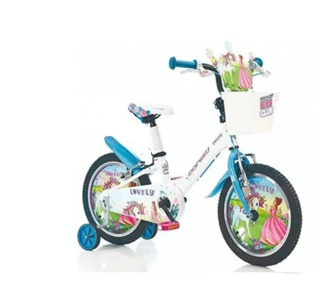 Corelli Lovely 16 Jant Turkuaz Beyaz Kız Çocuk Bisikleti