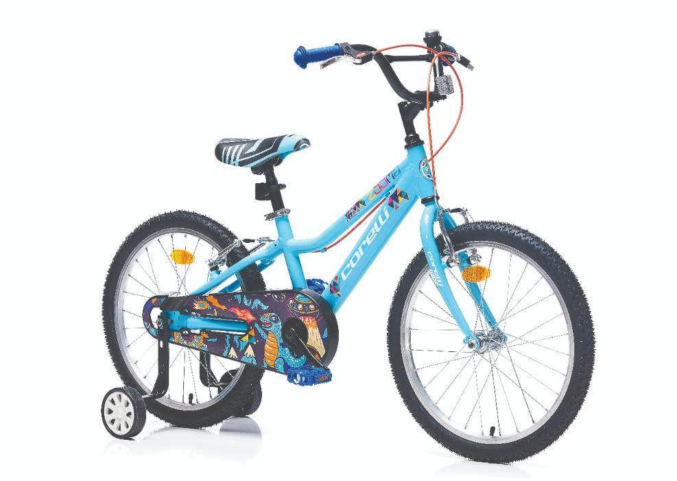 Corelli Zooma 16 Jant Mavi Sarı Erkek Çocuk Bisikleti