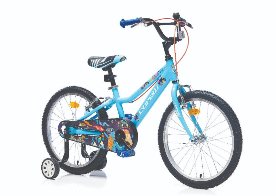 Corelli Zooma 16 Jant Mavi Sarı Erkek Çocuk Bisikleti