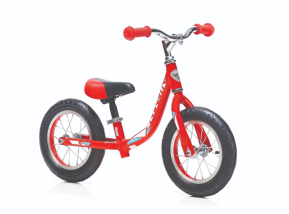 Corelli Fluss 12 Jant Balance Bıke Denge Bisikleti Kırmızı Beyaz