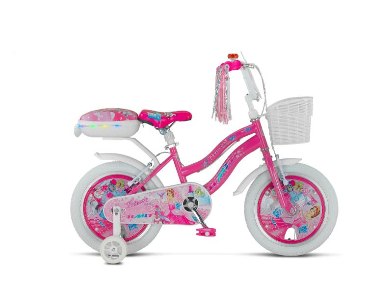 Ümit Prıncess 16 Jant Pembe Beyaz Kız Çocuk Bisikleti