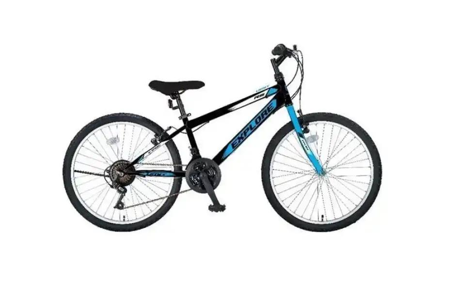 Ümit Explorer 24 Jant Siyah Mavi Erkek Dağ Bisikleti