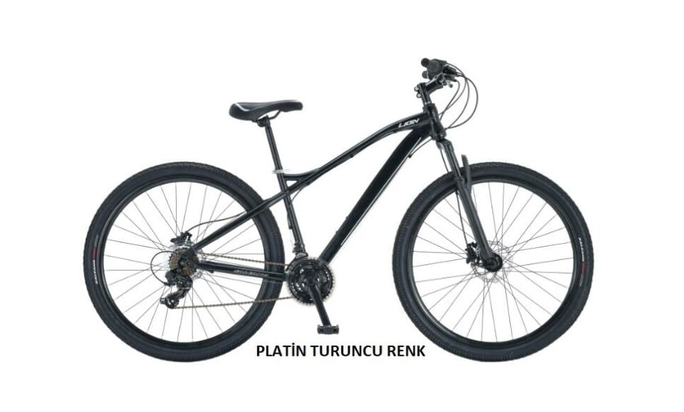 Salcano Lion 29 HD 17'' Platin Turuncu Renk Renk Dağ Bisikleti