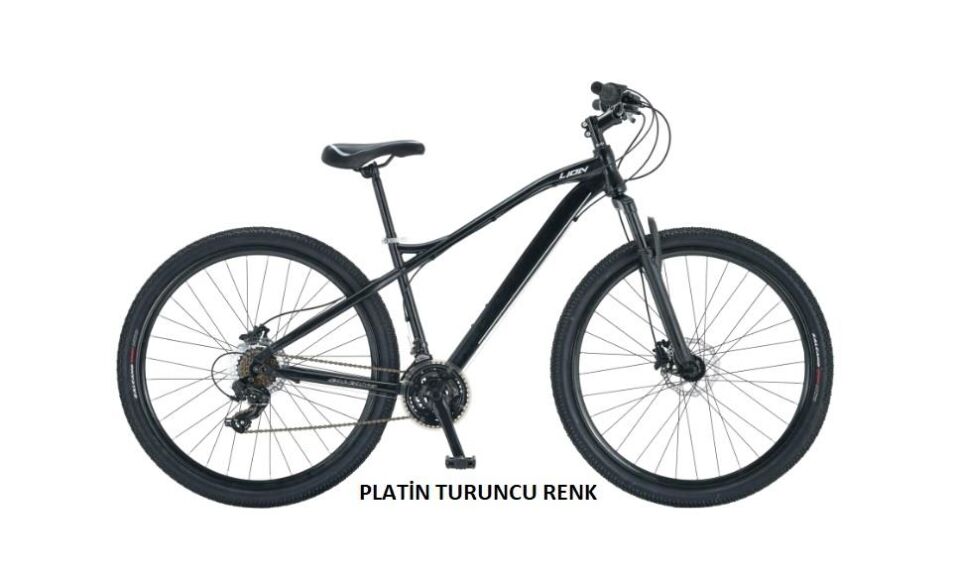 Salcano Lion 29 HD 17'' Platin Turuncu Renk Renk Dağ Bisikleti