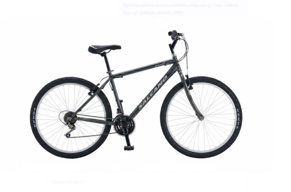 Salcano Excel 24 Jant Koyu Gri - Gri Dağ Bisikleti