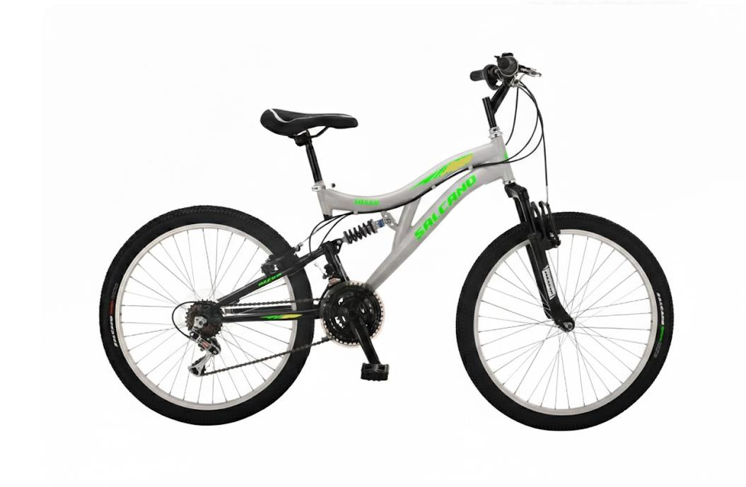 Salcano Hector 26V Krom Yeşil Sarı Dağ Bisikleti