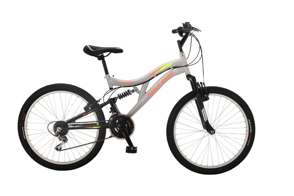 Salcano Hector 24V Krom Turuncu Sarı Dağ Bisikleti