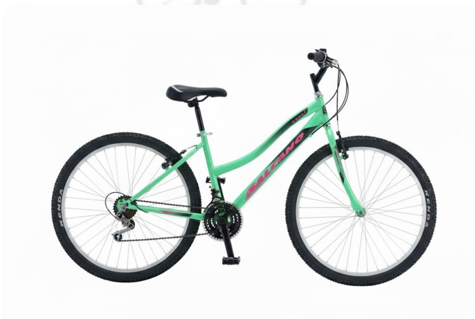 Salcano Excel 26 Mint Yeşili Pembe Siyah