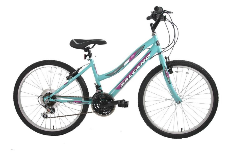 Salcano Excel 24 Lady Turkuaz Mor Kız Çocuk Dağ Bisikleti