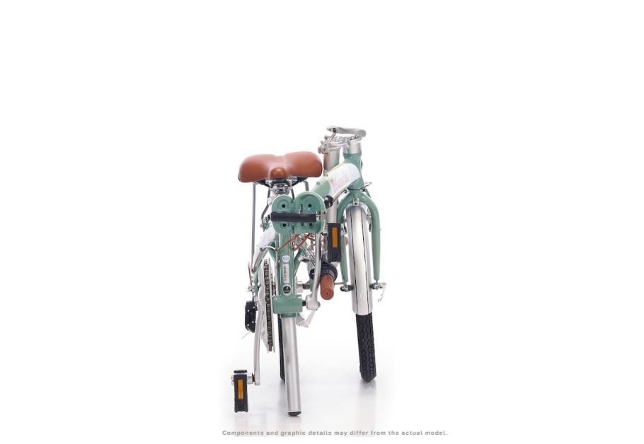 Bianchi Wev Wintage 20 Jant Katlanır Bisiklet Celeste Yeşil Krem