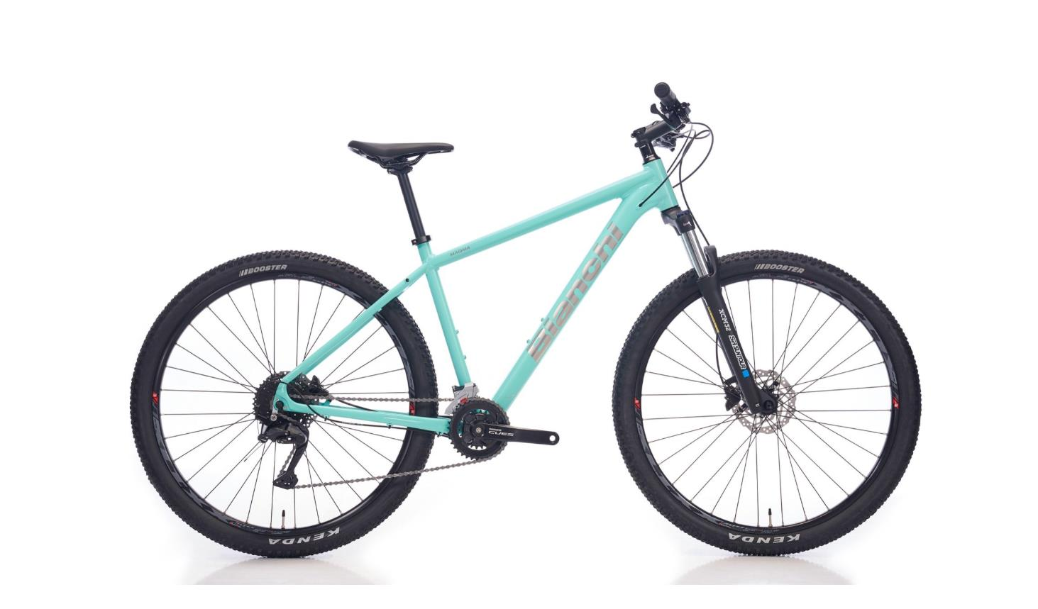 Bianchi Magma 29S CUES 2X9 Vites 48CM 29 Jant Parlak Celeste Parlak Gümüş MTB Dağ Bisikleti