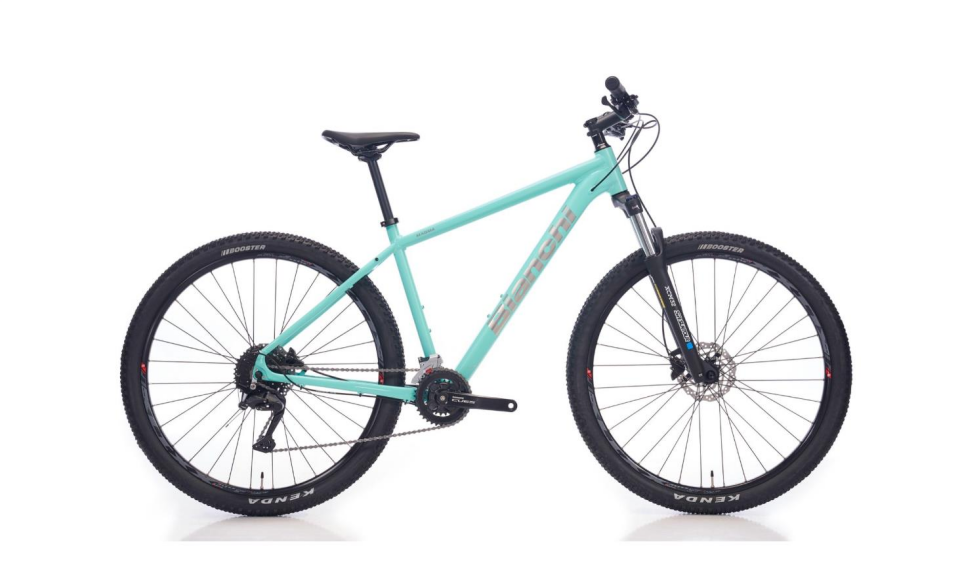 Bianchi Magma 29S CUES 2X9 Vites 48CM 29 Jant Parlak Celeste Parlak Gümüş MTB Dağ Bisikleti