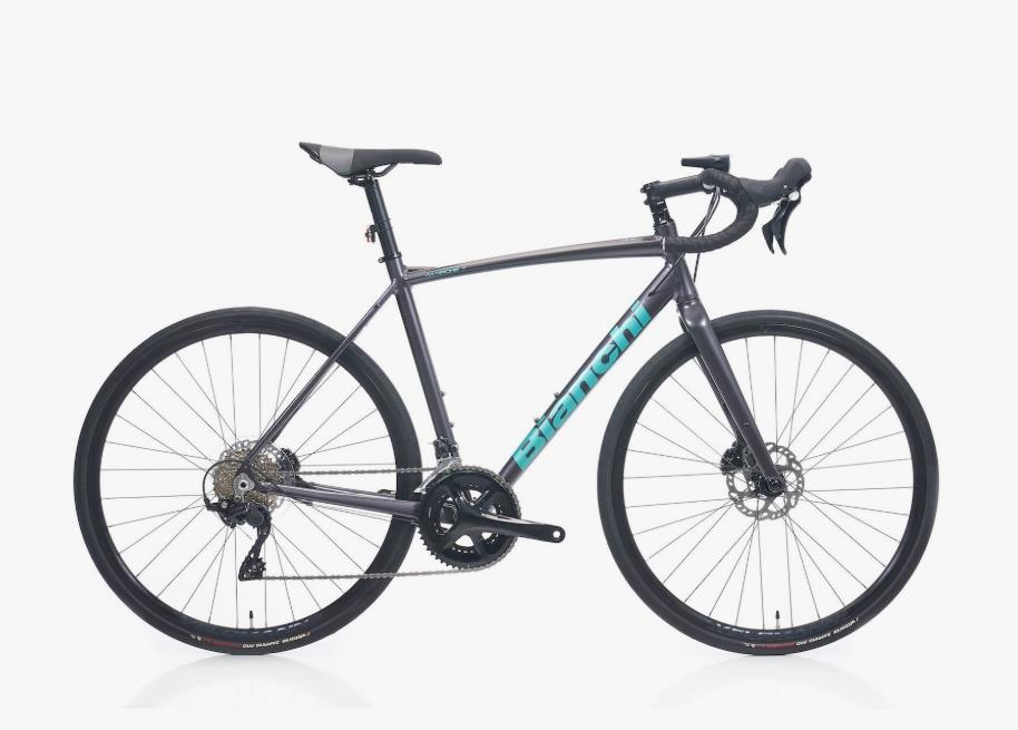 Bianchi Via Nirone 7 Disc LG 105 52CM 24 Vites Koyu Gri Yol Yarış Bisikleti