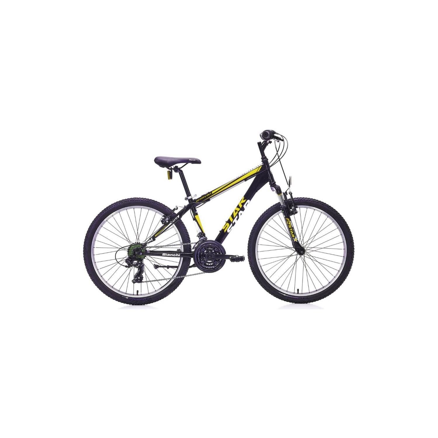 Bianchi Star 360 Dağ Bisikleti Siyah-Sarı-Beyaz