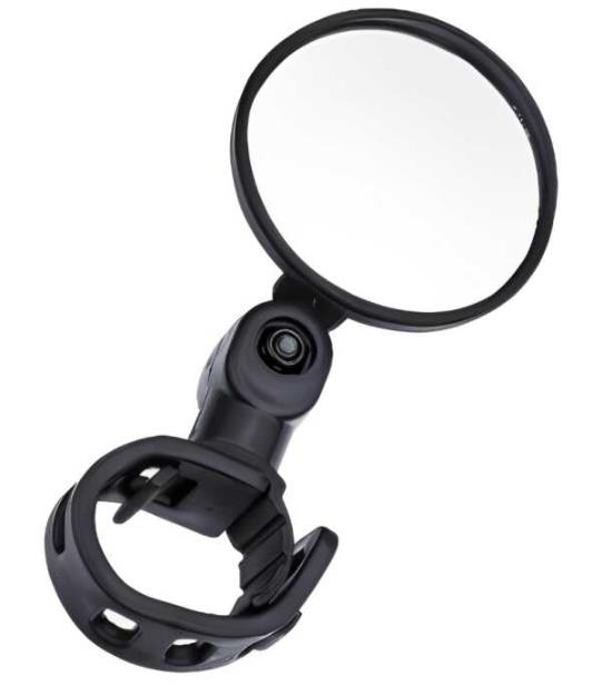 Briviga Bisiklet Ayna RVM-356 SOL LASTİKLİ 80mm 360° DÖNEBİLEN
