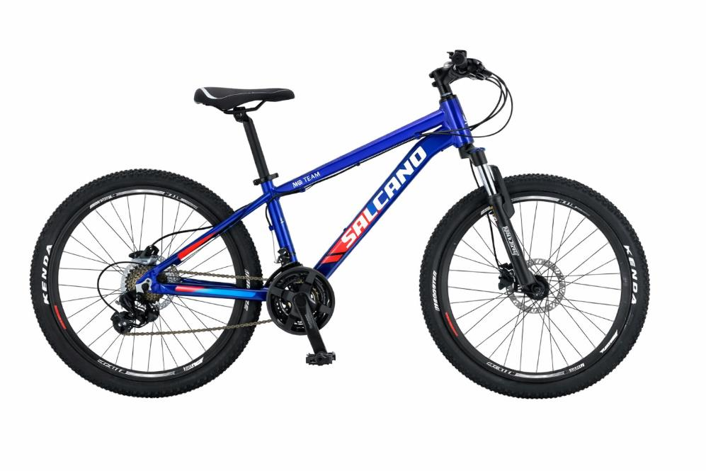 Salcano NG TEAM 300 26 Jant  Hidrolik Disk Fren 21 vites 15'' Azur Mavi Turuncu Dağ Bisikleti