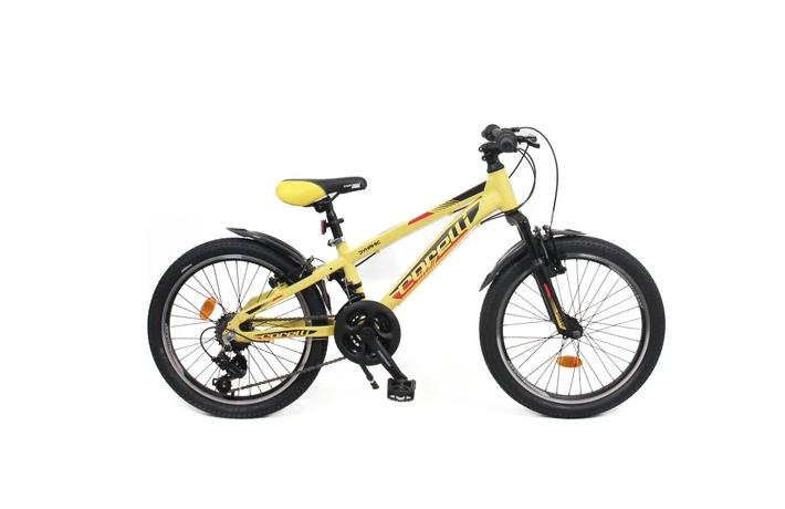 Corelli Dynamic 20 Jant 21 Vites Çocuk Bisikleti Sarı Siyah Kırmızı