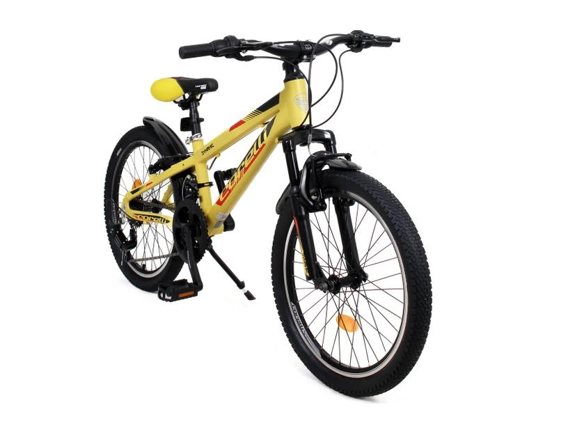 Corelli Dynamic 20 Jant 21 Vites Çocuk Bisikleti Sarı Siyah Kırmızı