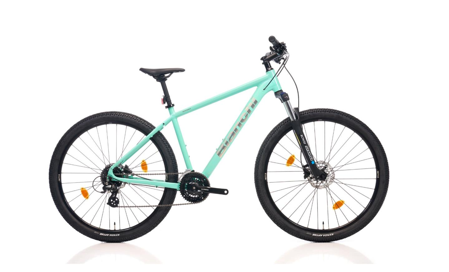 Bianchi Magma 29.1 29 Jant 24 Vites Altus 43Cm Celeste Yeşil Gümüş Dağ Bisikleti