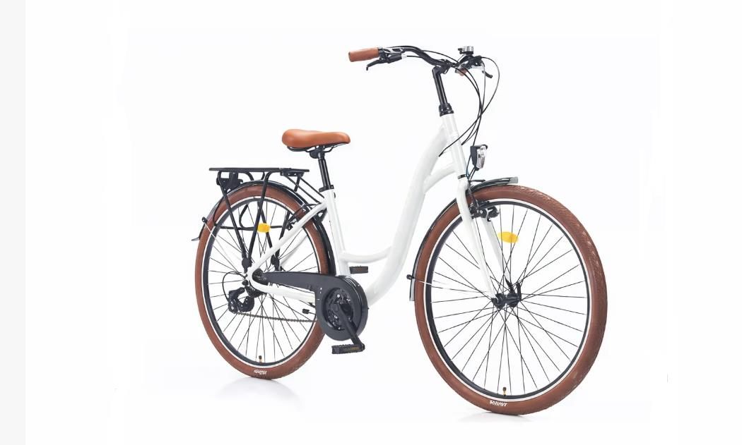 Corelli Merrie 28 48 CM Beyaz Kahverengi Şehir Bisikleti